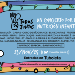 Camino al gran día de “Todos Juntos”, se suman artistas y aliados por la nutrición infantil